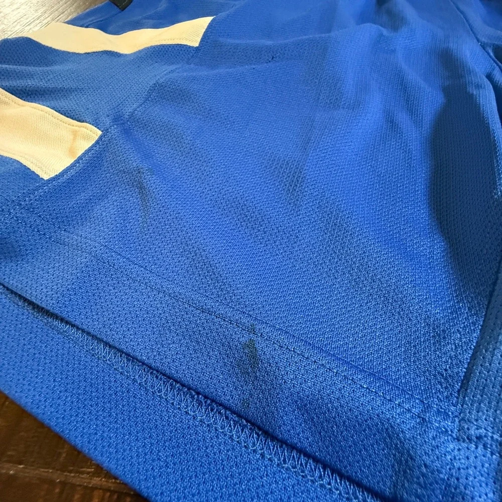 Jordan Mens Dri-FIT Basketball Shorts XL Royal Blue White Jumpman 483337-474